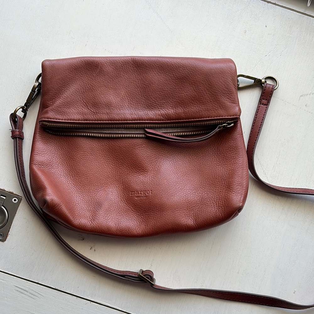 Margot Brown Crossbody Bag